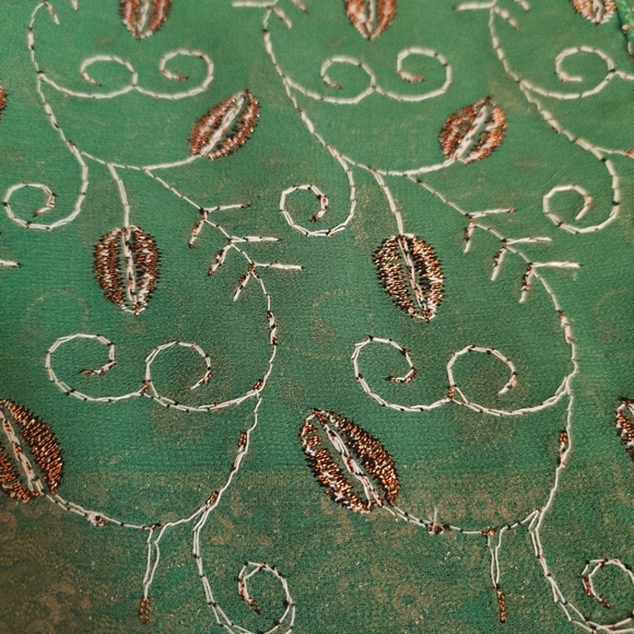 Party wear saree - Picture 10 of 10